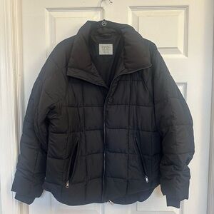 Abercrombie & Fitch YPB Black Puffer Jacket - Large